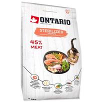 Sausas maistas sterilizuotoms katėms su lašiša Ontario Sterilised Salmon, 2kg