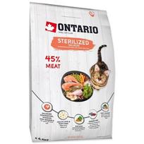 Sausas maistas sterilizuotoms katėms su lašiša Ontario Sterilised Salmon, 6,5kg