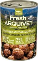 Šlapias šunų maistas Arquivet Fresh Iberian Pork meatballs with Pumpkin and Green Beans, kiauliena, 0.4 kg