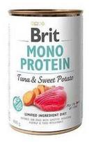 Šlapias šunų maistas Brit Mono Protein Tuna & Sweet Potato, tunas/saldžioji bulvė, 0.4 kg