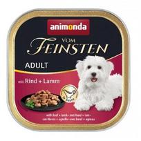 Šlapias šunų maistas Animonda Vom Feinsten with Beef & Lamb, ėriena/jautiena, 0.15 kg