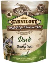Šlapias šunų maistas Carnilove Pate Duck with Timothy Grass, kalakutiena / antiena, 0,3 kg