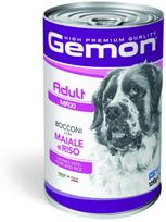 Šlapias šunų maistas Gemon Adult Maxi MN87941, ryžiai/kiauliena, 1.25 kg