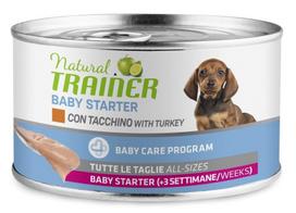 Šlapias šunų maistas Natural Trainer Baby Starter Turkey, kalakutiena, 0.14 kg