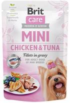 Šlapias šunų maistas Brit Care Mini Chicken & Tuna, vištiena / tunas, 0,85 kg