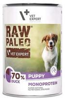raw paleo - Šlapias šunų maistas VetExpert Raw Paleo Monoprotein Duck, antiena, 0.4 kg - 1 nuotrauka