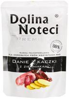 Šlapias šunų maistas Dolina Noteci Premium, antiena/daržovės, 0.1 kg