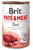 Šlapias šunų maistas Brit Paté & Meat DLZRITKMP0039, jautiena, 0.4 kg