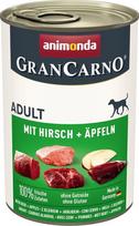 Šlapias šunų maistas Animonda GranCarno Pork, Venison & Apple, 0.4 kg