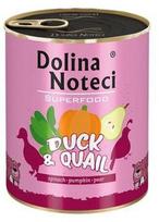 Šlapias šunų maistas Dolina Noteci Superfood, antiena, 0.8 kg