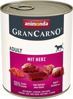 Šlapias šunų maistas Animonda GranCarno Hearts, kiauliena, 0.8 kg
