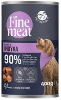 Šlapias šunų maistas PetRepublic Fine Meat, kalakutiena, 0.4 kg