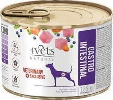 Šlapias šunų maistas 4Vets Natural Gastro Intestinal, 0.185 kg