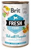 Šlapias šunų maistas Brit Fresh, žuvis, 0.4 kg