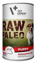 Šlapias šunų maistas Raw Paleo, jautiena, 0.4 kg