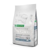 NATURE'S PROTECTION Superior Care White Dogs Small & Mini Breeds Adult Grain Free White Fish sausas maistas šunims 1,5kg