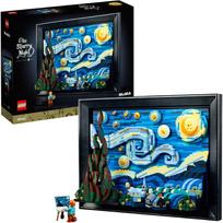 van gogh - LEGO Ideas Vincentas van Gogas – Žvaigždėta naktis 21333 - 2 nuotrauka
