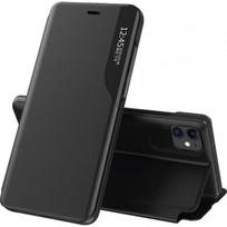 Hurtel "Eco Leather View Case iPhone 13 Pro Max" Black