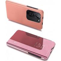 poco f3 deklas - Hurtel "Clear View Case Xiaomi Redmi K40 Pro Plus/ K40 Pro/ K40/ Poco F3" Pink - 1 nuotrauka