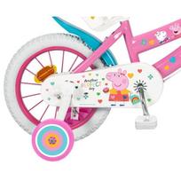 vaikiski dviracius - Vaikiškas dviratis Toimsa 14" Peppa Pig Pink - 4 nuotrauka