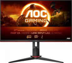 monitoriu full hd - AOC 27G2ZN3/BK - 1 nuotrauka