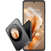 flip telefonai - ZTE Nubia Flip 5G 8/256GB Cosmic Black (Juodas) - 1 nuotrauka