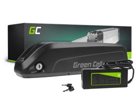 Green Cell Žalias Cell Žalias Cell® dviračio akumuliatorius 36 V 10.4 Ah Ličio jonų vamzdis su įkrovikliu