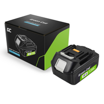 green cell 18v - Green Cell Žalias Cell Žalias Cell akumuliatorius BL1830 skirtas Makita LXT 18V 3Ah suktuvui - 1 nuotrauka