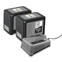 Akumuliatorius Karcher Power+ 36 V; 2x6,0 Ah + greito krovimo pakrovėjas Power+