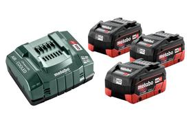 METABO AKUMULIATORIUS 3 x 5,5 Ah LIHD + ASC 145 Įkroviklis