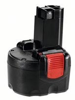 Bosch 9,6 V akumuliatorius 1,5 Ah NiMH, O tipo