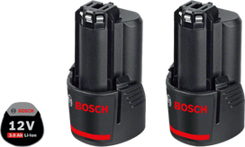 Bosch Akumuliatorius GBA 12V 2x3.0Ah Set