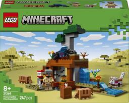 senukai minecraft lego - LEGO Minecraft The Armadillo Mine Expedition 21269 - 1 nuotrauka