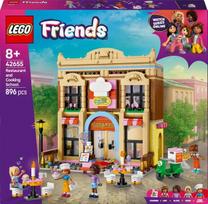 LEGO® Friends Restaurant and Cooking School 42655, 896 vnt.