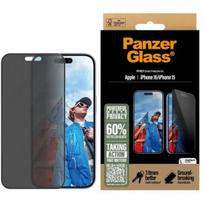 15 ultra - PanzerGlass "Privacy Screen Protector iPhone 16" Ultra-Wide Fit - 1 nuotrauka