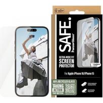 screen protector iphone 16 - PanzerGlass "SAFE Screen Protector iPhone 16" Ultra-Wide Fit - 1 nuotrauka
