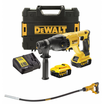 betono vibratorius - DCH133P2 DeWALT 18V + DCE531N 18V - 1 nuotrauka