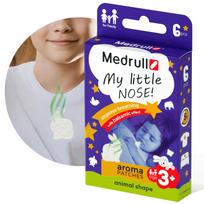 nosies pleistrai - MEDRULL aromatinis pleistras MY LITTLE NOSE, nuo 3 m., 5 vnt. - 2 nuotrauka