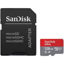 128 atminties - Sandisk 128GB Ultra Android micro SDXC + SD Adapter \ 100MB/s A1 Class 10 UHS-I - 2 nuotrauka