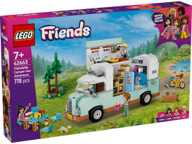 nameliai ant rats - LEGO® Friends Friendship Camper Van Adventure 42663, 778 vnt. - 4 nuotrauka