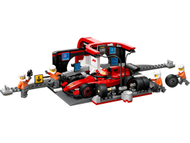 lego ferrari - LEGO City F1 Pit Stop & Pit Crew with Ferrari Car 60443, 322 vnt. - 4 nuotrauka