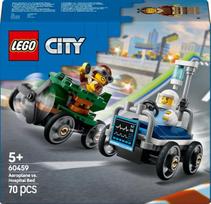 lego ligonine - LEGO® City Aeroplane vs. Hospital Bed Race Car Pack 60459, 70 vnt. - 1 nuotrauka
