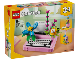 gelems - LEGO® Creator Typewriter with Flowers 31169, 363 vnt. - 2 nuotrauka