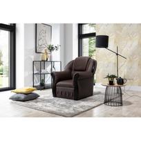 Fotelis Lord, rudas, audinys Soft 66