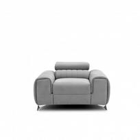 Fotelis Laurence, pilkas, audinys Nube 3