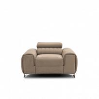 Fotelis Laurence, beige, audinys Nube 20