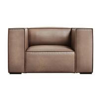 Šviesiai rudas odinis fotelis Madame - Windsor & Co Sofas