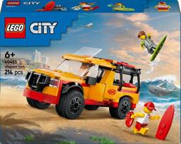 lego city sunkvezimis - LEGO® City Lifeguard Beach Rescue Truck 60453, 214 vnt. - 3 nuotrauka