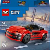 lego automobilis - LEGO City Raudonas sportinis automobilis 60448 - 1 nuotrauka
