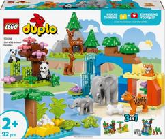 lego 3 in 1 - LEGO DUPLO Laukinių gyvūnų šeima „trys viename“ 10446 - 1 nuotrauka